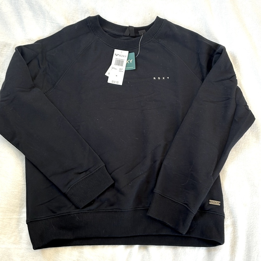 New ROXY sweatshirt! Black Medium